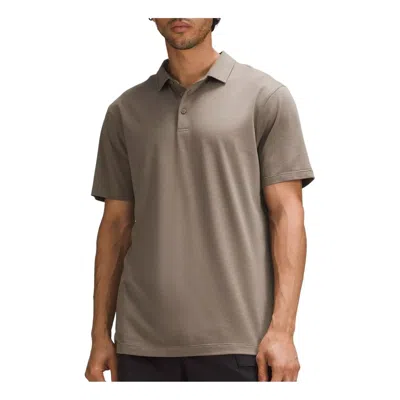Lululemon Evolution Short-sleeve Polo Shirt In Neutral