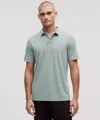 Lululemon Evolution Short-sleeve Polo Shirt In Blue