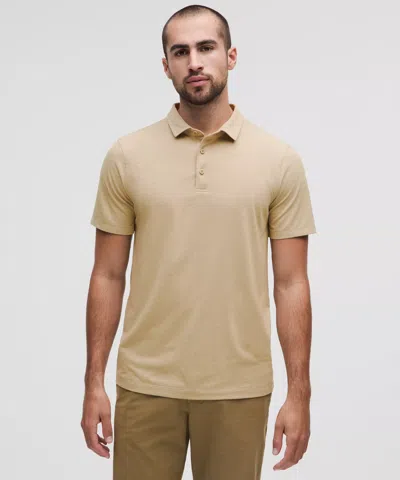 Lululemon Evolution Short-sleeve Polo Shirt In Neutral