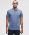 Lululemon Evolution Short-sleeve Polo Shirt In Blue