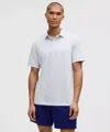Lululemon Evolution Short-sleeve Polo Shirt In Blue