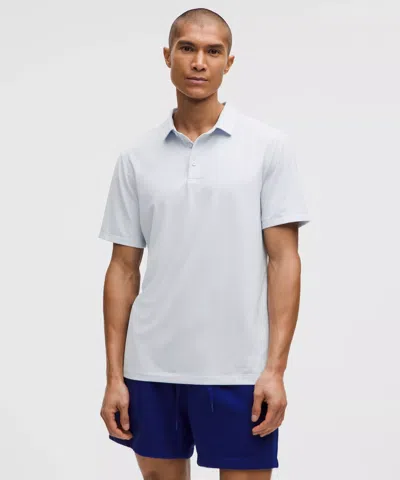 Lululemon Evolution Short-sleeve Polo Shirt In Blue
