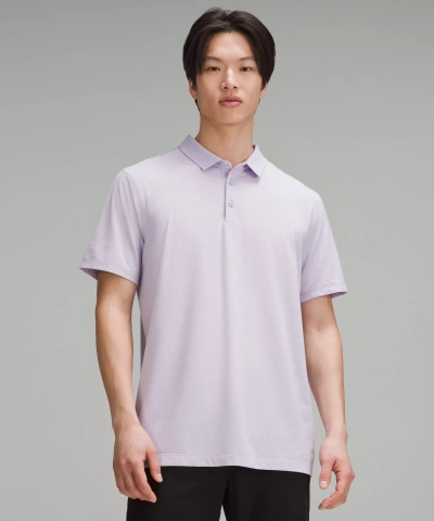 Lululemon Evolution Short-sleeve Polo Shirt In Purple