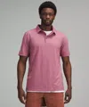 Lululemon Evolution Short-sleeve Polo Shirt In Pink