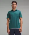 Lululemon Evolution Short-sleeve Polo Shirt In Green