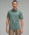 Lululemon Evolution Short-sleeve Polo Shirt In Green