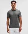 Lululemon Evolution Short-sleeve Polo Shirt In Gray