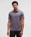 Lululemon Evolution Short-sleeve Polo Shirt In Gray