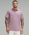 Lululemon Evolution Short-sleeve Polo Shirt Oxford In Purple