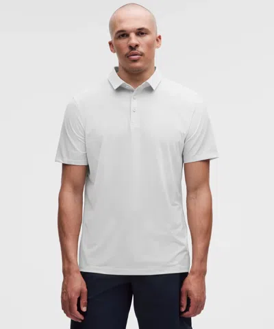 Lululemon Evolution Short-sleeve Polo Shirt In White