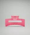 Lululemon Extra Large Claw Hair Clip In Pink