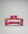 Lululemon Extra Large Claw Hair Clip In Pink