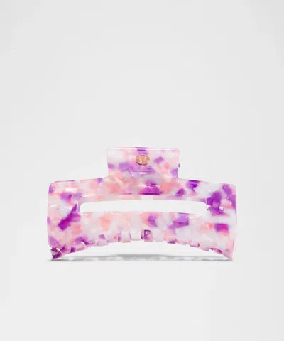 Lululemon Extra Large Claw Hair Clip In Purple