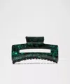 Lululemon Extra Large Claw Hair Clip In Green