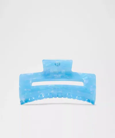 Lululemon Extra Large Claw Hair Clip In Blue