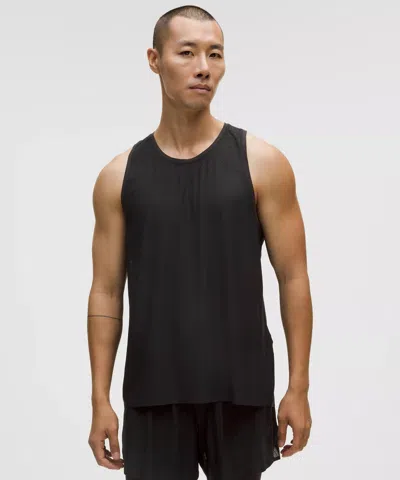 Lululemon Fast And Free Airflow Running Tank Top In Black