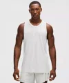 Lululemon Fast And Free Airflow Running Tank Top In White
