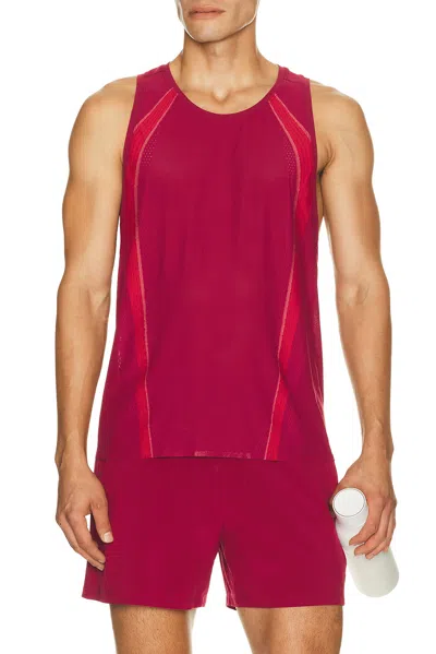 Lululemon Top Fast And Free Airflow In Pink