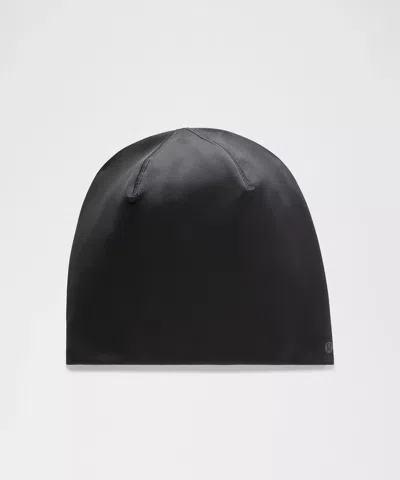 Lululemon Fast And Free Fleece Running Beanie In Black