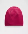 Lululemon Fast And Free Fleece Running Beanie In Pink