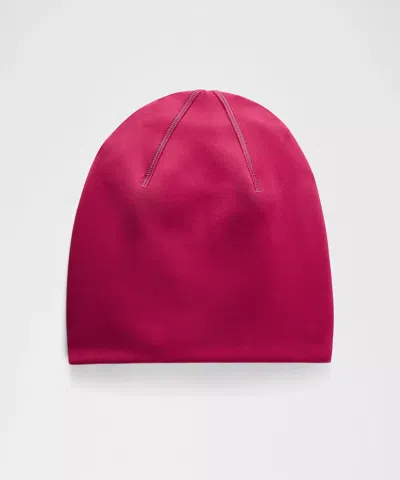 Lululemon Fast And Free Fleece Running Beanie In Pink