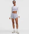 Lululemon Fast And Free High-rise Classic-fit Split Short 3"