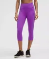 Lululemon Fast And Free High-rise Crop 19"