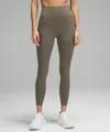Lululemon Fast And Free High-rise Leggings 25" Pockets In Neutral