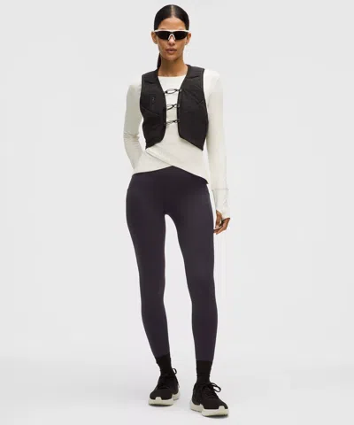 Lululemon Fast And Free High-rise Thermal Tight 28" In Gray