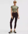 Lululemon Fast And Free High-rise Tight 25" In Green