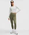 Lululemon Fast And Free High-rise Tight 25" Light
