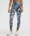 Lululemon Fast And Free High-rise Tight 25" In Multi