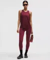 Lululemon Fast And Free High-rise Thermal Tight 28" In Burgundy