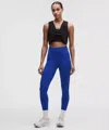 Lululemon Fast And Free High-rise Tight 25" In Blue