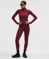 Lululemon Fast And Free High-rise Tight 25" In Burgundy