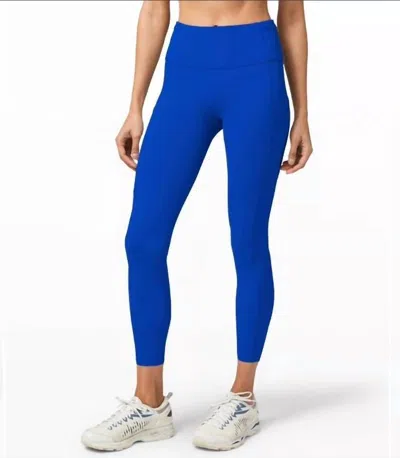 Lululemon Fast And Free High-rise Tight - 25" In Cerulean Blue In Multi