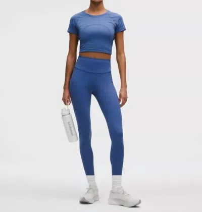 Lululemon Fast And Free High-rise Tight Pants In Brilliant Blue