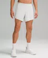 Lululemon Fast And Free Lined Shorts 6" In White