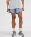Lululemon Fast And Free Lined Shorts 6" In Blue