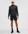 Lululemon Fast And Free Multi-pocket Running Short 5" In Black