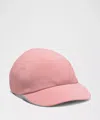 Lululemon Fast And Free Ponytail Running Hat In Pink