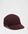 Lululemon Fast And Free Running Hat Wovenair In Brown