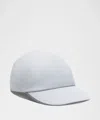 Lululemon Fast And Free Running Hat Wovenair In Gray