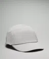 Lululemon Fast And Free Running Hat Wovenair In Gray