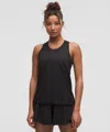 Lululemon Fast And Free Singlet In Black
