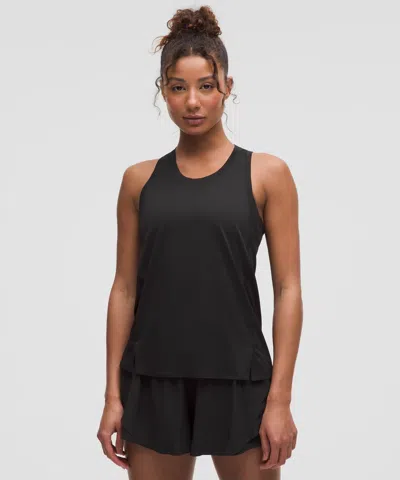 Lululemon Fast And Free Singlet In Black