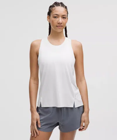 Lululemon Fast And Free Singlet In White