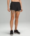 Lululemon Fast And Free Split Shorts 3"