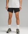 LULULEMON FAST AND FREE TRAIL RUNNING LINED SHORTS 6"