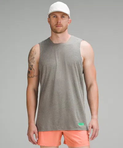 Lululemon Fast And Free Trail Running Tank Top In Gray